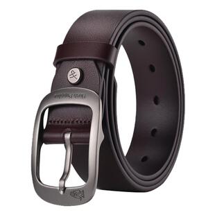 暇步士皮带男士针扣牛仔裤腰带真皮头层牛皮正品高档品牌2026新款