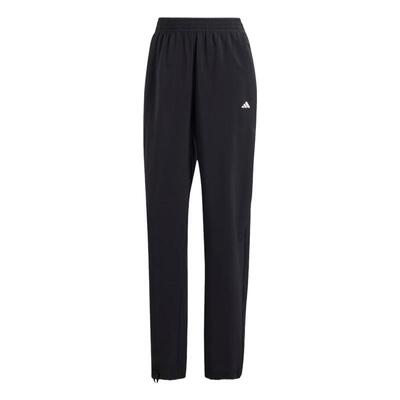 阿迪达斯女装2024夏新款时尚百搭宽松透气直筒运动休闲长裤IL6984
