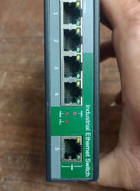 询欧伯工业以太网交换机型号D805F现货一台成色重新功能完好二