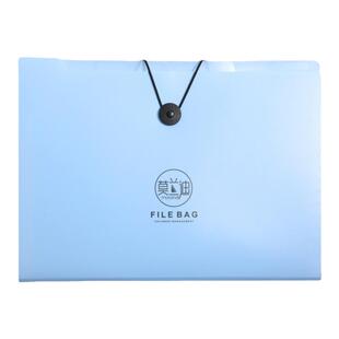 莫兰迪试卷收纳袋可放书包学生专用风琴包初中高中生大容量透明a4文件袋多层整理神器卷子整理本资料册文件夹