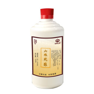 洛阳牡丹花都酒纯粮食酿造浓香型白酒口粮特色酒固态发酵500毫升