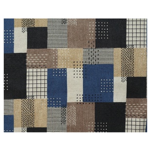 日本进口棉麻布料KOKKA手工舒适服装DIY包包家居装饰布艺拼布格子