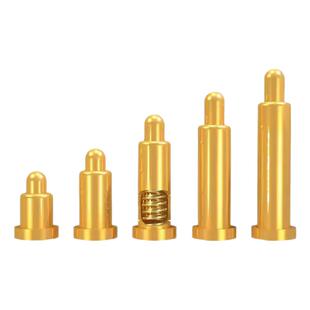 pogopin贴片式连接器弹簧针SMT天线信号顶针触点插针电源充电铜针