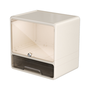 杯子收纳置物架客厅办公室桌面防尘杯架水杯架子咖啡茶包储物柜子