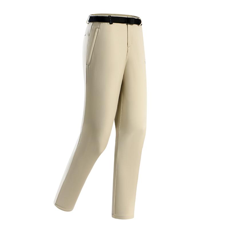 【风盾C24】伯希和户外软壳裤女秋冬保暖徒步抓绒裤子防风长裤男