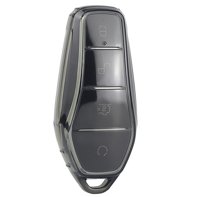 标车族车钥匙套透明全包tpu简约