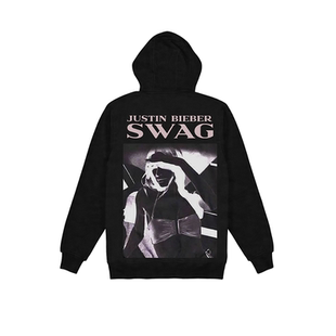 【比伯官方周边】Skylrk Justin Bieber SWAG连帽卫衣 比伯科切拉