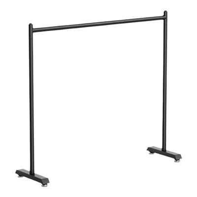 室内晾衣架落地炫冠单杆式