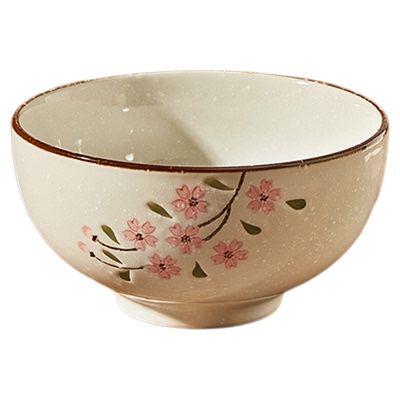 好看的米墨色日式陶瓷饭碗家用2025新款碗盘餐具饭碗菜盘汤碗面碗