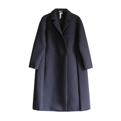 西装领秋季风衣空气棉女装长款