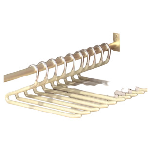 娘帮手鹅型裤架家用挂裤子衣架专用无痕裤夹防滑鹅形衣柜收纳神器