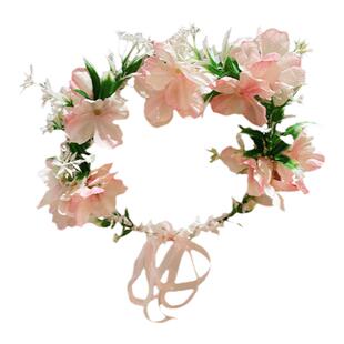 仙女公主花环头饰森系儿童发箍女超仙小女孩仿真花朵花童头花发饰