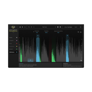正版NoiseWorks VoiceAssist 人声音量动态降噪处理插件DynAssist