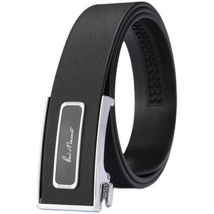 高端鳄鱼皮奢侈品皮带男款鳄鱼肚皮内扣式裤带商务真皮自动扣腰带