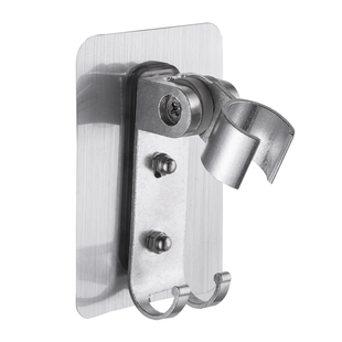 淋浴可调支座抗摔免打孔淋浴花洒支架底座花洒固定ABS手喷头墙座