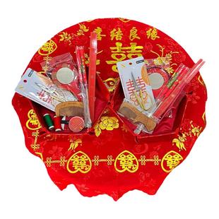 广东香港澳门传统习俗新娘新郎上头梳头豪华套装女家嫁妆意头用品