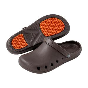 维布伦防滑防水防油厨师鞋2025新款男士厨房专用女专业透气包头鞋