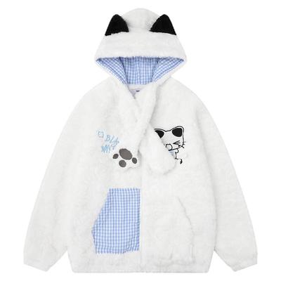 心情不美丽宽松加厚棉衣外套