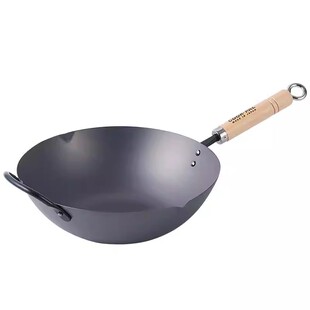 日本原装进口炒锅吉川COOKPAL铁锅不粘锅炒锅家用氮化家用炒菜锅