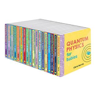 英文原版 宝宝智学园 幼儿工程院 Baby University:Evolution for Babies纸板书 科学主题 牛顿力学定律 每日科学院同出版社