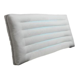 斯得福如家护颈长枕头双人情侣枕一体长条低枕头套和枕芯一套成人