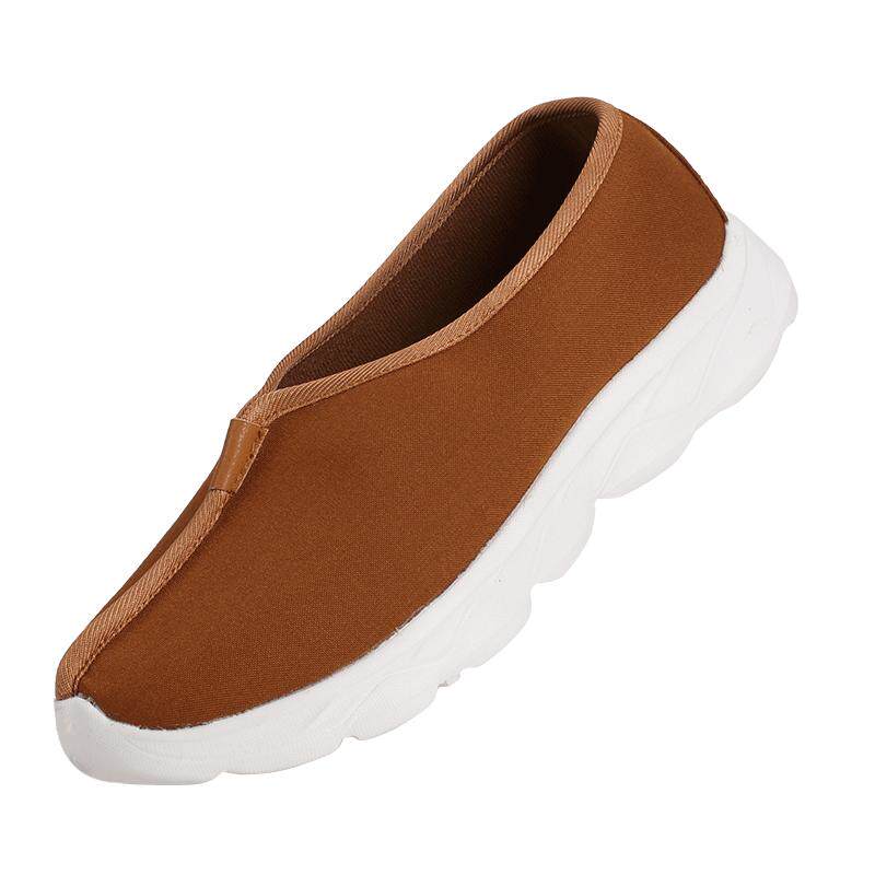 台芭黎春秋款棉布轻质软底磁力震动防滑僧鞋休闲运动底和尚居士鞋