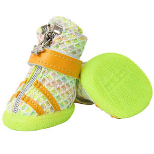 佳美乐狗狗鞋子泰迪小型犬四季宠物比熊防掉鞋套不掉脚夏季软底