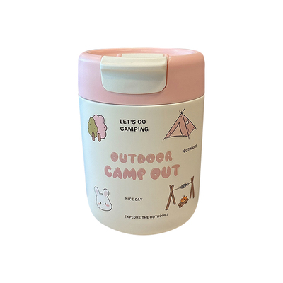 可爱小巧保温杯女304不锈钢学生随行杯办公高颜值直饮咖啡杯