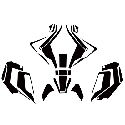 X-ADV750改装配件装甲贴