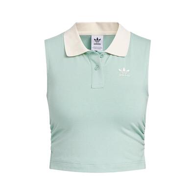Adidas阿迪达斯三叶草女装2025秋季新款PAD TANK无袖T恤KE3894