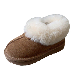 韩版儿童雪地靴女冬季女童大棉鞋男童冬鞋加绒加厚宝宝童鞋防滑潮