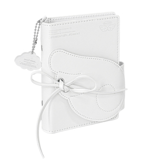 RosyPosy柔设天使皮面绑带手账本活页本三折本A7笔记本本子2026年日程本计划本多功能记事本便携日记本高颜值