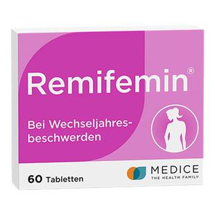 Remifemin莉芙敏60片黑升麻2.5mg缓更年期平衡雌激素