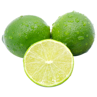 新鲜无籽柠檬塔希提品种小青柠檬薄皮多汁茶饮奶茶店商用整箱包邮