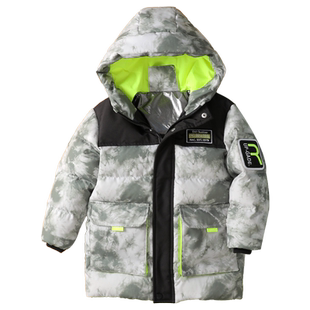 雅鹿儿童男童羽绒服2025新款洋气男款男宝中大童大鹅加厚冬季外套