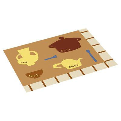 美式复古皮革西餐垫防水防油桌布