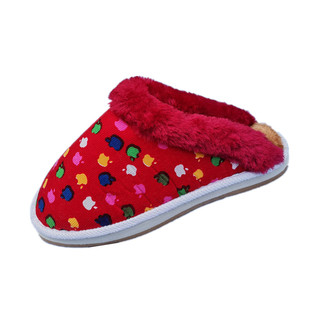 2024年新款儿童手工棉拖鞋女可爱秋冬季居家居厚底防滑家用男宝冬