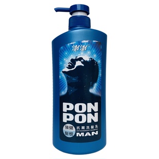 台湾采购 澎澎男士强健发根去油洗发水抗屑丰盈蓬松洗发露