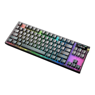 雷咖泽S87Pro侧刻客制化机械键盘