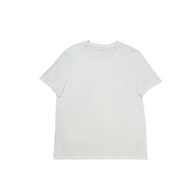 CHARLESTYRWHITT白色纯棉T恤