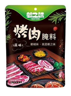 鹤之味30gx5拌料齐齐哈尔烤肉