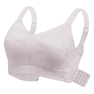 【小轴线】大杯内衣女大胸显小无痕收副乳聚拢防下垂大码胖mm文胸