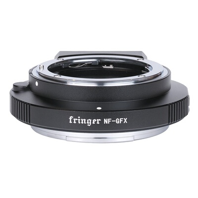 富士中画幅转尼康镜头自动转接环