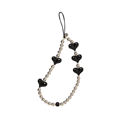 StringTing爱心钢珠手机挂链