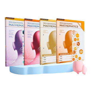 新加坡中学二年级数学教材 New Discovering Mathematics Textbook 2A 2B 课本练习册题库可选 剑桥Olevel考试适用 大音