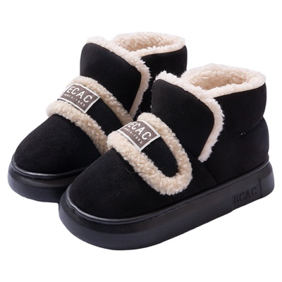 包跟棉拖鞋男款冬季加绒保暖2024