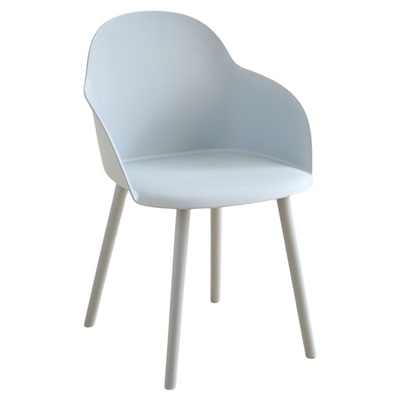 北欧风塑料椅子餐椅家用书桌椅ins简约网红化妆椅休闲洽谈扶手椅