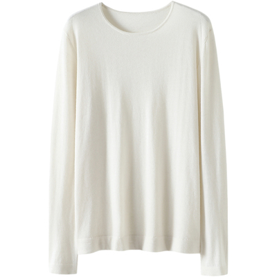 启超官方高端100%纯山羊绒衫