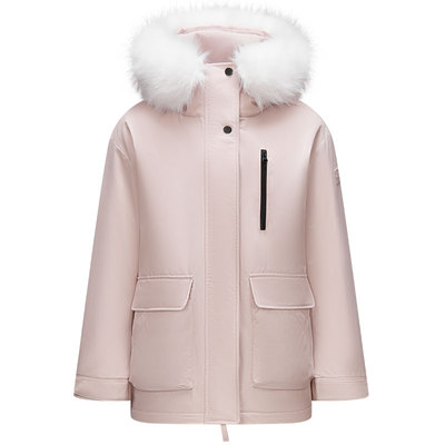 森马羽绒服女中长款冬装宽松