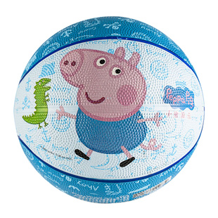 哈哈球小猪佩奇儿童皮球篮球1-3岁婴幼儿2号足球宝宝拍拍球类玩具